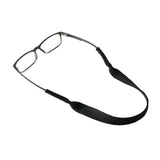 2x Sunglasses Strap Sports Band Glasses Neck Cord Neoprene Eyewear Black