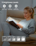 USB Rechargeable Light Book Reading in Bed Compact Portable Clip-on LED Assorted