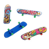 4pcs Mini Pack Finger Board Skateboard Deck Toys Gift Kids Children Party