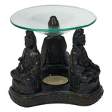 Kwan Yin Polyresin Oil Burner Bowl Aromatherapy Oils and Wax Melts