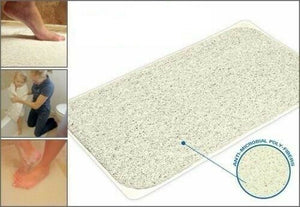 Shower Rug Anti Slip Loofah Bathroom Carpet Bath Mat Water Drains Non Slip