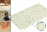 Shower Rug Anti Slip Loofah Bathroom Carpet Bath Mat Water Drains Non Slip