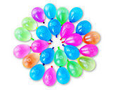 200x Water Bomb Balloons Easy Fill Multi Colours Outdoor Play Summer Fun