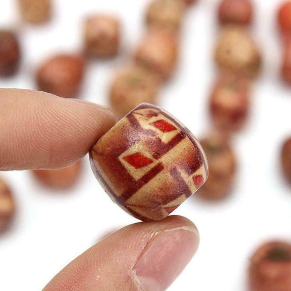 200pcs Wooden Beads Large Hole Mixed For Macrame Jewelry HOT Craft Making Hot
