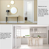 2x Stainless Steel Magnetic Door Stopper Anti-Collision Floor Stop Holder