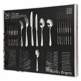 Stanley Rogers Chicago 56 Piece Stainless Steel Cutlery Set Gift Box