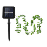 100 LED Solar Waterfall Tree Vine String Lights Fairy Lamp Outdoor Garden