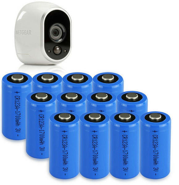 12x CR123A Battery Netgear Arlo Security Camera VMS3330 3430 3230 3310 OZ