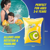 1 Pair Inflatable Arm Bands Swim Bestway Safe Premium Quality Ages 3-6yrs