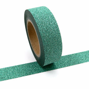 8 Green Rolls DIY Glitter Tape Sparkle Decorative Art Cardmaking Scrapbook 24M