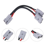 Genuine Anderson Plug 50 Amp Connector Double Y Adapter 6mm Automotive Cable