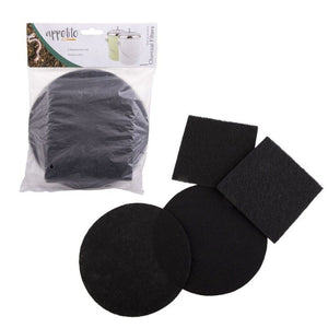 2x Compost Bin Charcoal Filters Sheets Indoor Kitchen Compost Replacements
