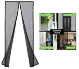 Magnetic Curtain Hands-Free Screen Door Bug Mosquito Fly Net Mesh Panel