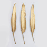 20x Gold Black Goose Feathers 10-15cm Millinery DIY Craft Wedding Party Decor