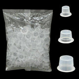 400x Plastic Cups Tattoo Ink Supplies Caps Pigment Pots Color Holder 12mm