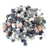 Decorative Pebbles Stones Garden Walkway Aquarium Fish Tank Mixed Colour 500g