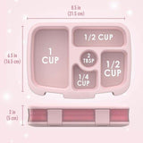 Bentgo Kids Lunch Box With Compartment Bento-Style Leak-Proof Glitter Pink