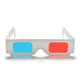 2pk 3D Glasses Red Blue Cyan Optical Filter Achieves 3D Effect 3D TV Games Movie