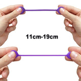 12pcs Organiser Magnetic Cable ties Holder Clip Winder Headphone Earphone Cord