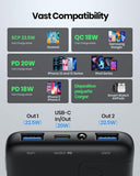 Power Bank  22.5W 10000Mah Slim USB C Portable Charger Fast Charging PD3.0