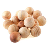 32x Natural Cedar Moth Balls Jasmine Scented Non-Toxic Wardrobe Drawer Clothes