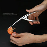 New Prawn Peeler Creat Peel Kitchen Tool Stainless Steel Shrimp Deveiner Device