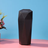 Mini Car Trash Can Portable Dustbin with Lid Garbage Holder Automobile Trash Bin