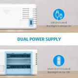 Digital Alarm Clock 5.8" LED Digital Clock for Heavy Sleepers Electronic Desk