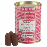 Goloka Nature's Rose 24 Backflow Incense Cones