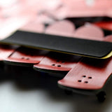 5 Pcs Proffessional Fingerboard Black Foam Grip Tape 38X110mm Skateboard Foam