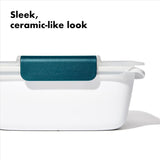 OXO Prep & Go Salad Container 1.5 Litre / 6.3 Cups, 34 x 20 x 23 cm White