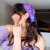 Zodiac Tarot Altar Scarf Fashion Cloth Decor Art Poster Tablecloth Cover Purple