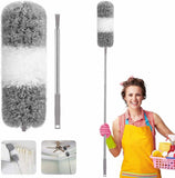 Feather Duster Extendable Handle 245cm Long Telescopic Duster Magic Static Brush