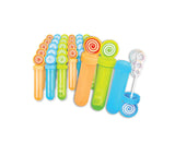 6x Bubble Wands Ring Design Non-Toxic Fragrance Free Endless Fun 28ml