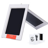 Baby Handprint Footprint Paw Print Keepsake Wood Photo Frame Kit for Newborn Pet