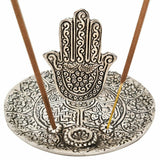 Hamsa Hand Stick & Cone Incense Holder 11mm - KWI51