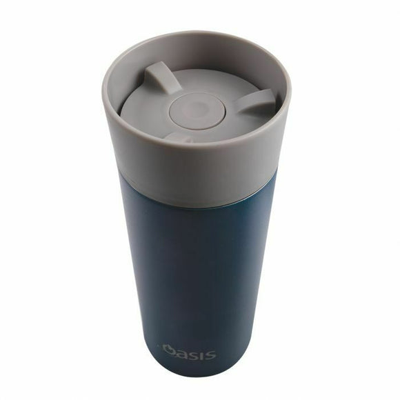 Oasis Insulated Coffee Mug Cup Travel Thermal Stainless Steel Flask Vacuum NAVY