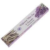 Californian White Sage & Lavender Incense Sticks Green Tree - 12 Packets