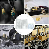 Transparent Jewelry Small Storage Book And Reclosable Zip-lock Bags Plastic Gift