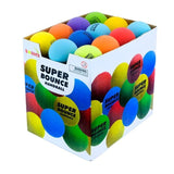 6PCE Super Bounce Hand Balls Party Central 6cm Diameter Playtime Endless Fun Ind
