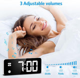 Digital Alarm Clock 5.8" LED Digital Clock for Heavy Sleepers Electronic Desk