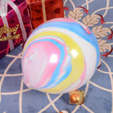 15 pcs Marble Confetti Balloons Set Agate Balloon Birthday Party Decorations