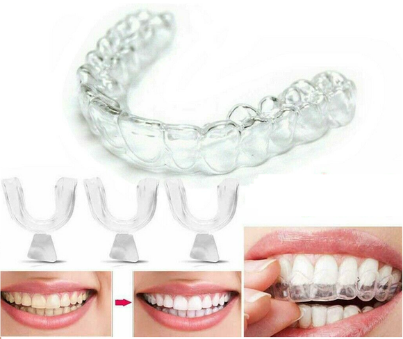 4x Mouthguard Teeth Grinding Mouth Guard Night Bruxism Clenching Sleeping Dental