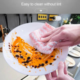 10pcs Microfibre Cloth Rag Bulk Car Kitchen Glass Cleaning Towel Washing 25x25cm