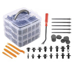 731 PCS Car Body Trim Clips Retainer Bumper Auto Panel Push Plastic Fastener Kit