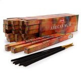 African Musk 200 Incense Sticks HEM Square India Relaxation Home Fragrance