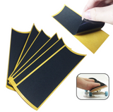 5 Pcs Proffessional Fingerboard Black Foam Grip Tape 38X110mm Skateboard Foam