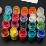 20Pcs Pigment Powder Epoxy Resin Dye Pearl Natural Mica Mineral Mixed Color Set