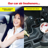 4PCE Car Air Freshener Spray Eliminate Odours Handy Automotive 60ml
