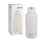 Oasis Moda Ceramic Lined Stainless Steel Triple Wall Drink Bottle 1.5L Alabaster